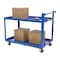 Vestil Steel Service Cart, 2 Shelves, 28 x 48, Steel, 1000 lb Load Capacity, 2 Shelves, 27.875" W SCS2-2848 - alternate 3